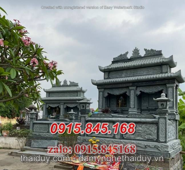 32 Lăng mộ đôi đá xanh tp huế