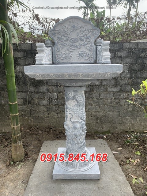 63Bàn đá xanh thờ thiên ngoài trời điện biên 11 636Bàn đá xanh thờ thiên ngoài trời điện biên