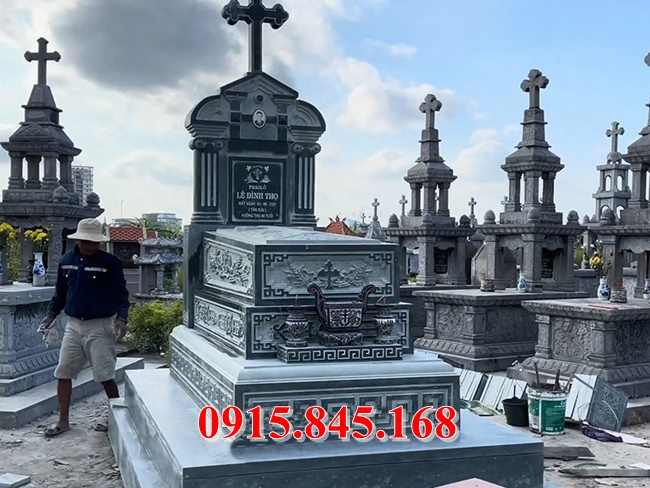99-Lăng mộ xây thái nguyên đá nguyên khối 10 994-Lăng mộ xây thái nguyên đá nguyên khối