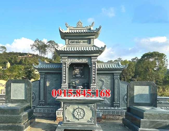 Bán107-Lăng mộ đá khối quảng ninh cao cấp 10 Bán1074-Lăng mộ đá khối quảng ninh cao cấp