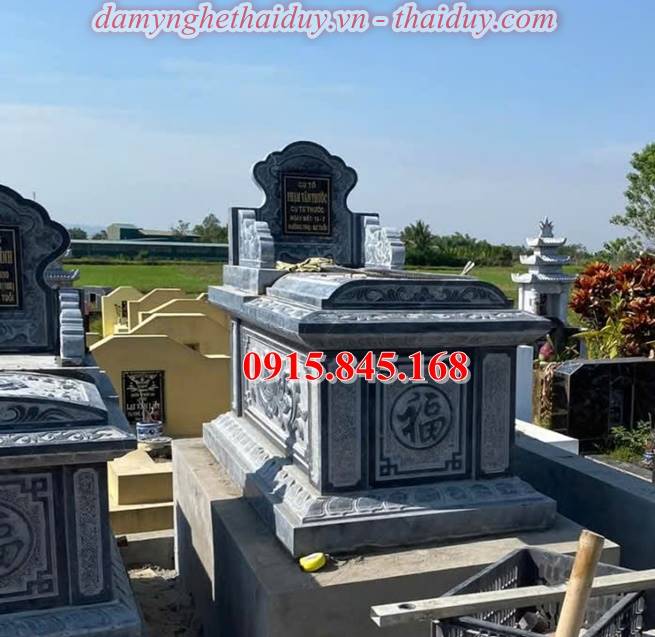 Lăng-77 Mộ đắk lắk xây đá xanh giá rẻ 10 Lăng-774 Mộ đắk lắk xây đá xanh giá rẻ