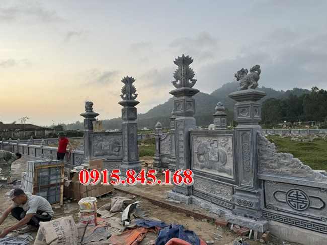 Lăng-94 mộ bán sơn la xây đá xanh 11 Lăng-945 mộ bán sơn la xây đá xanh