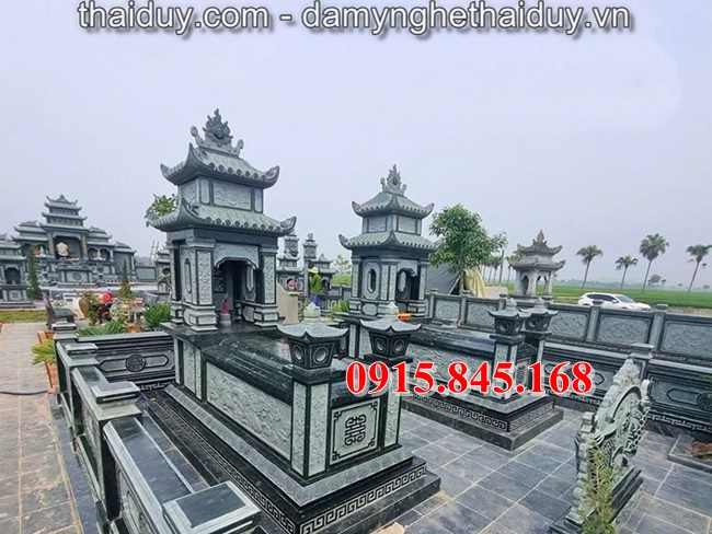 Mẫu76-Lăng mộ đá xanh gia lai xây đơn giản 11 Mẫu765-Lăng mộ đá xanh gia lai xây đơn giản