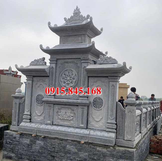 39-Nhà mồ đồng tháp xây đá tiền giang 9 Nhà mồ đồng tháp xây đá xanh khối tiền giang