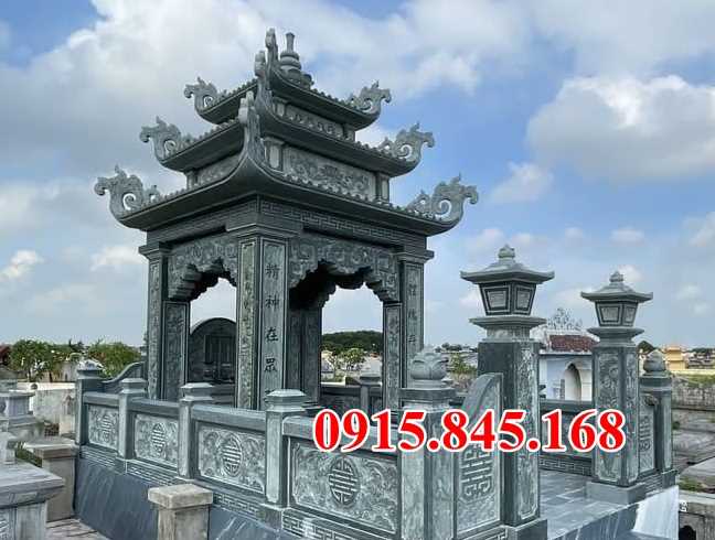 43-Nhà mồ đồng nai đá đơn giản 7 watermarked khuon vien lang mo dep 14 Copy