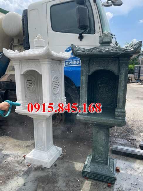 33+Cây hương thờ thần linh xây gạch đá 11 cay nhang huong da dep ban binh duong2025