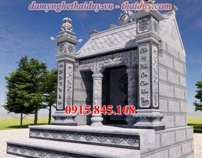 303+Xây huyệt mộ kim tĩnh bằng gạch đá 16 lang mo da khoi tu nhien ban vinh long