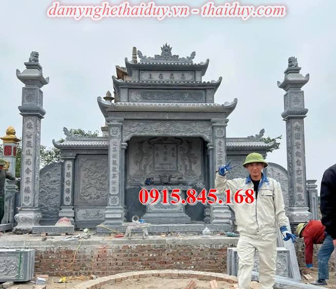 07+Huyệt mộ kim tĩnh đá tiền giang 16 lang mo xay lam bang gach da ban bac lieu
