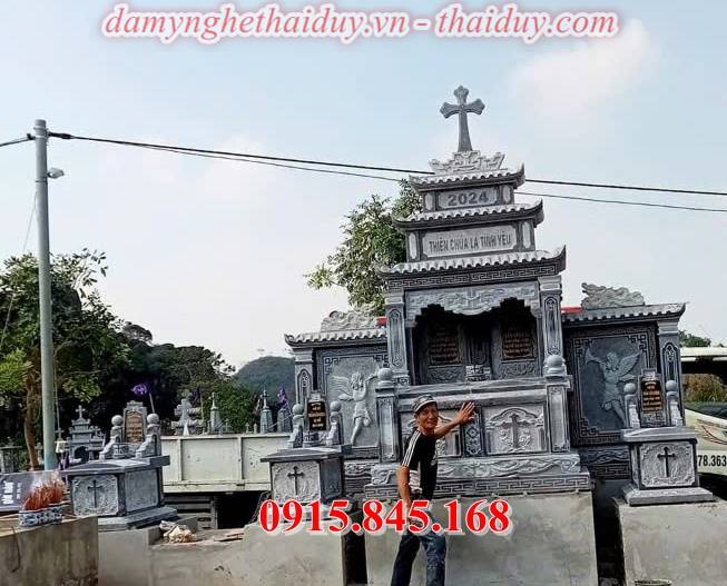 09+Huyệt mộ đá kim tĩnh long an 9 lang mo xay lam bang gach da ban tp ho chi minh