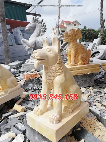 Mẫu-40 tượng chó đá xanh hà tĩnh 13 watermarked 10650a0a7c33996dc022 12