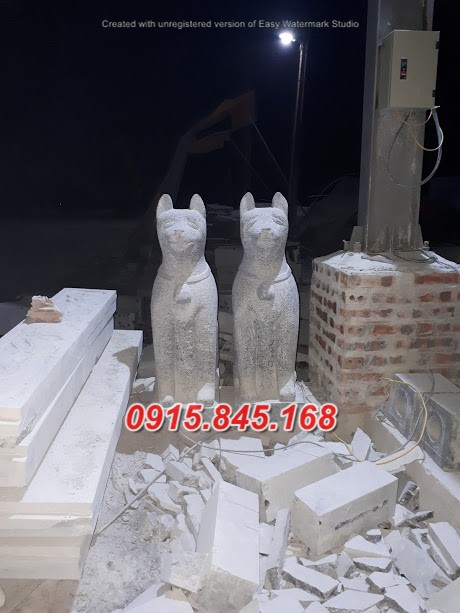 Mẫu-40 tượng chó đá xanh hà tĩnh 8 watermarked 20180614 205527