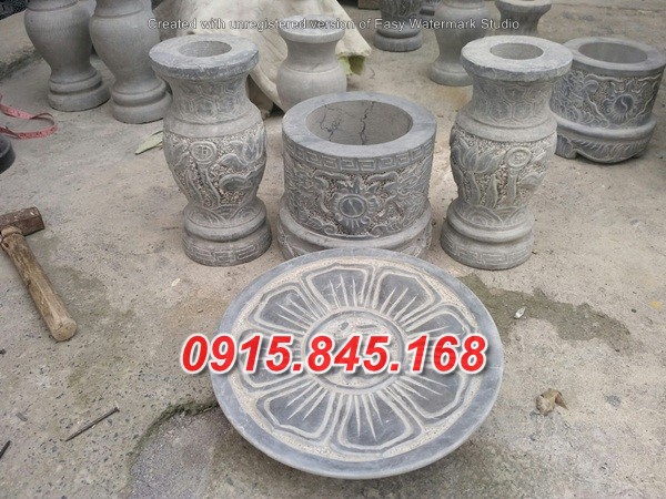 Mẫu-59 đỉnh lư hương đá xanh thanh hóa 13 watermarked 459ea1db3b66df388677 3
