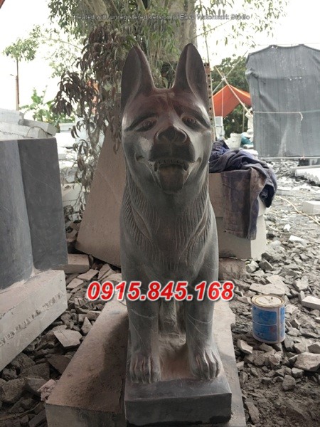 60Mẫu tượng chó đá xanh lạng sơn 9 watermarked 52bc02ea649f9fc1c68e