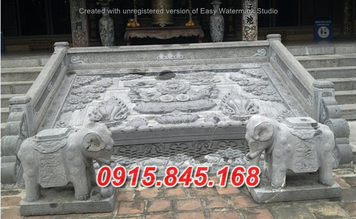 51-Tượng chiếu rồng đá xanh phú thọ 7 watermarked Chieu rong da 25 1