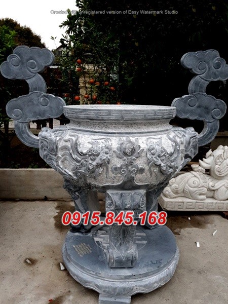 80-Mẫu lư đỉnh hương đá bắc giang 17 watermarked Dinh huong da NB 27 2