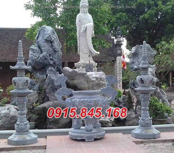 58-Mẫu lư hương đá đỉnh nghệ an 18 watermarked IMG 1143 2