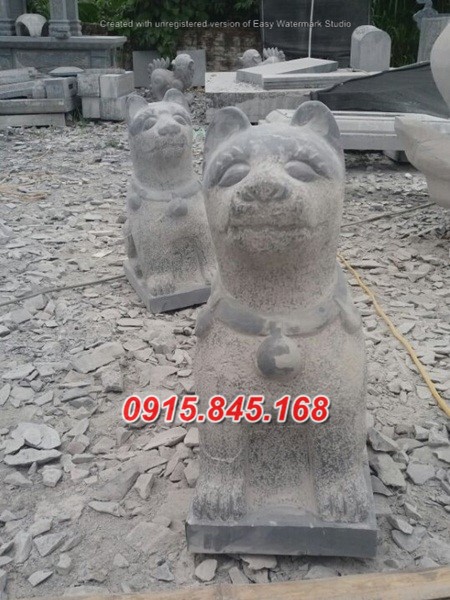 Tượng-55 chó đá bán hà nam 14 watermarked IMG 20161004 214945 crop 7