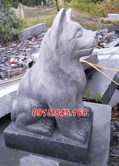 30-Tượng chó đá nguyên khối ninh thuận 6 watermarked IMG 20161015 151142