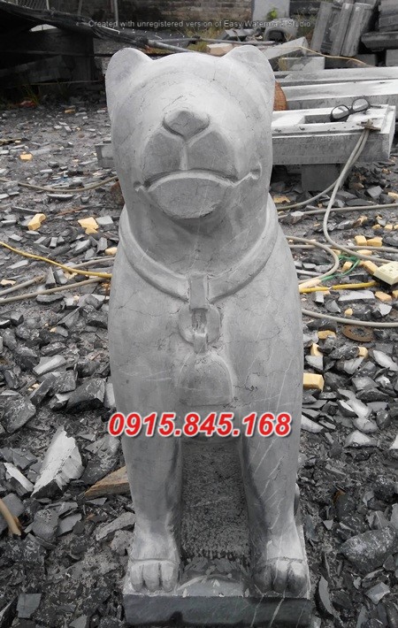 02Mẫu tượng chó đá trước nhà canh cổng 10 watermarked IMG 20161015 151216