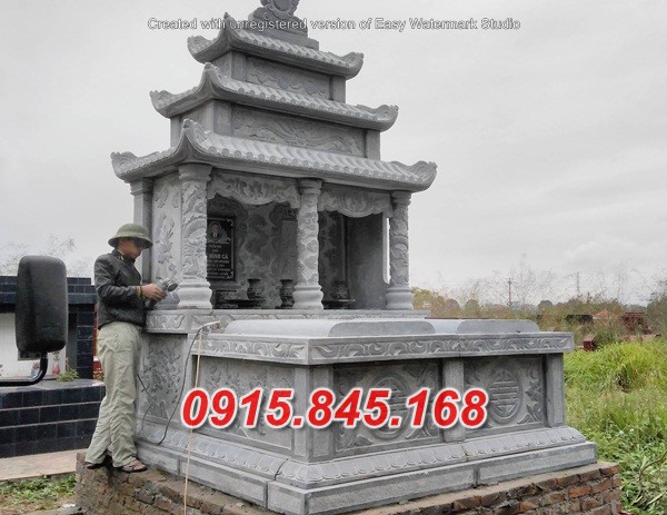33+Mẫu mộ đôi đá xanh cao bằng 14 watermarked IMG 20161109 161933