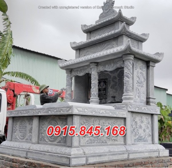 33+Mẫu mộ đôi đá xanh cao bằng 12 watermarked IMG 20161109 161950