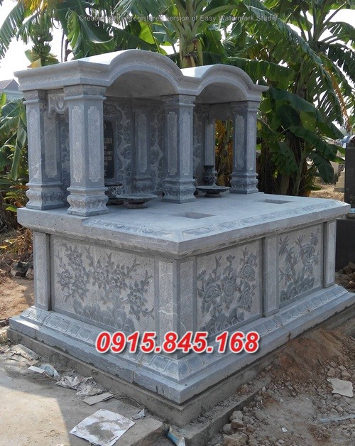 35+Mẫu mộ đôi đá tự nhiên ninh bình 6 watermarked IMG 20161209 115549