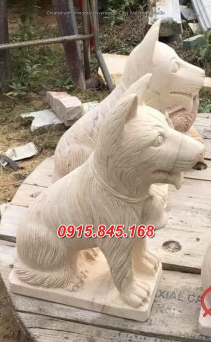 54-Tượng chó đá xanh nam định 12 watermarked IMG 4742 816x768 8
