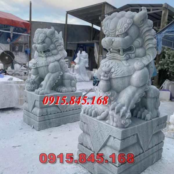 Mẫu-32 kỳ lân sư tử đá nghê tp hồ chí minh 6 watermarked Ky Lan da cam thach xam 3 1 600x600 1