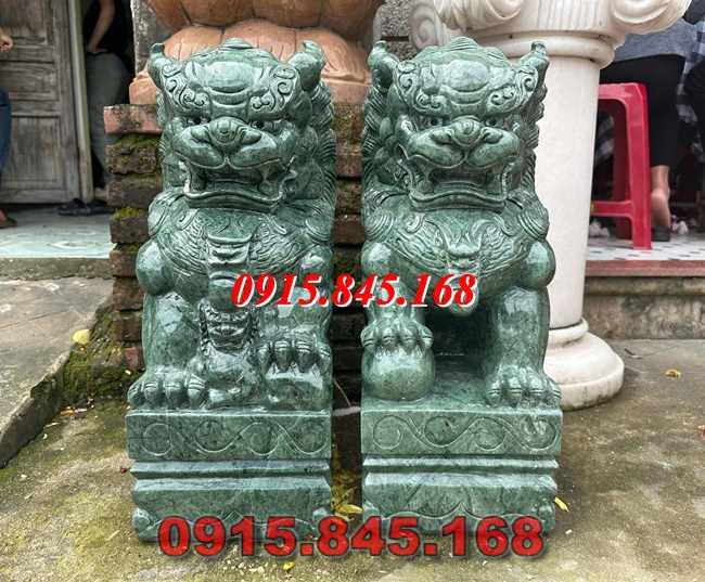07Sử tử đá đặt trước nhà cổng biệt thự 7 watermarked Ky Lan da dat cong xanh 2048x1536 1