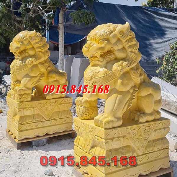 64-Nghê đá sư tử kỳ lân hà nam 15 watermarked Ky Lan da vang 600x600 2