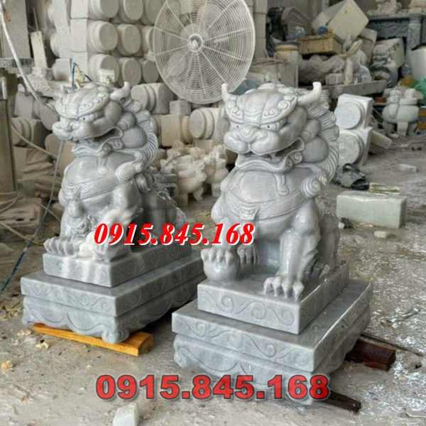 Mẫu-32 kỳ lân sư tử đá nghê tp hồ chí minh 9 watermarked Ky lan da cam thach xam 600x600 1