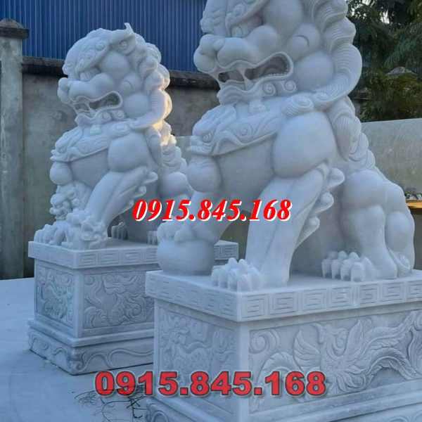 Mẫu-22 kỳ lân sư tử đá nghê cần thơ 6 watermarked Ky lan da trang tu nhien 600x600 1