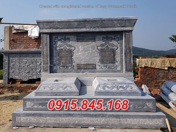 Mẫu+36 lăng mộ đôi đá hà nội 13 watermarked LM 55 Mau mo doi dep