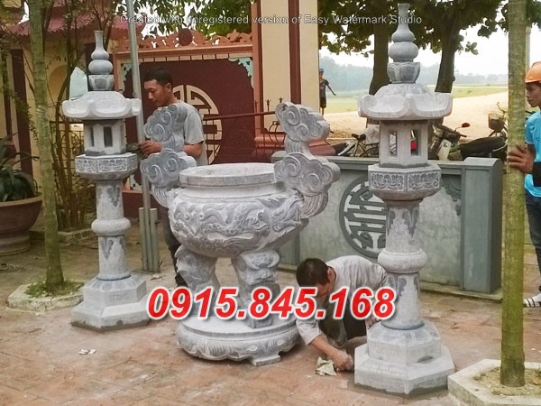 25-Lư hương đá trà vinh đỉnh vuông 14 watermarked Lu huong da 001