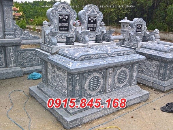 Mẫu+38 lăng mộ đôi đá xanh bắc ninh 15 watermarked Mau mo doi LD 24