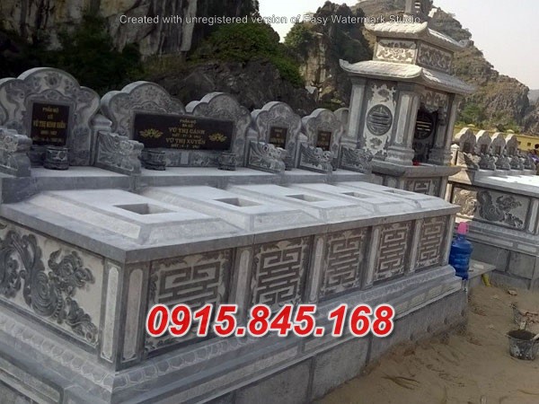 Mẫu+38 lăng mộ đôi đá xanh bắc ninh 8 watermarked Mau mo doi dep DK 05