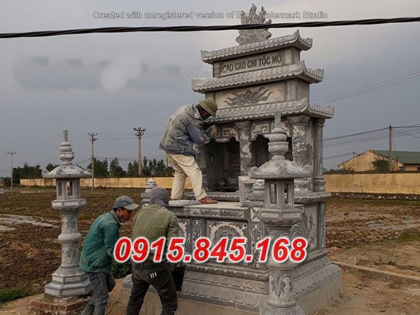 Mẫu+38 lăng mộ đôi đá xanh bắc ninh 11 watermarked Mau mo doi dep G 05 01