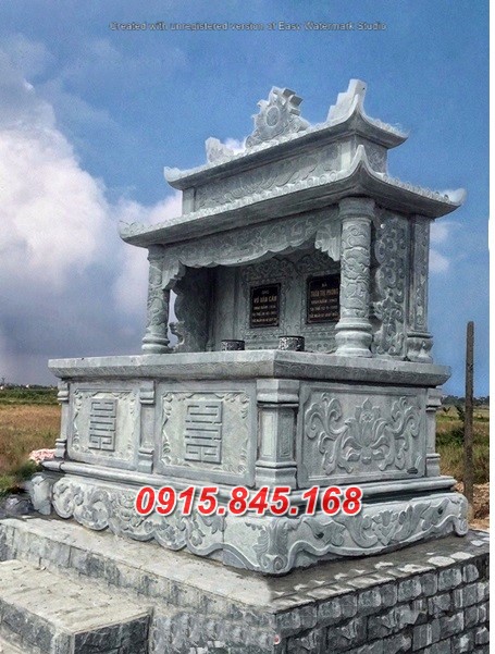 44+Lăng mộ đôi xây đá khối thái bình 17 watermarked Mo doi da 31