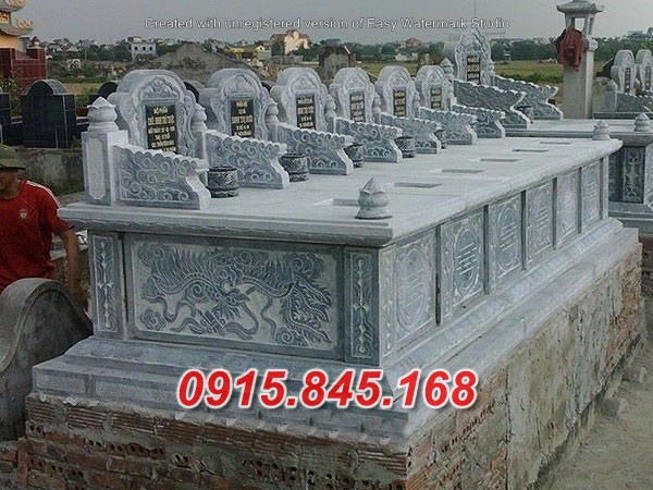 Mẫu+55 mộ đôi nam định xây đá khối 7 watermarked Mo doi da LM 12