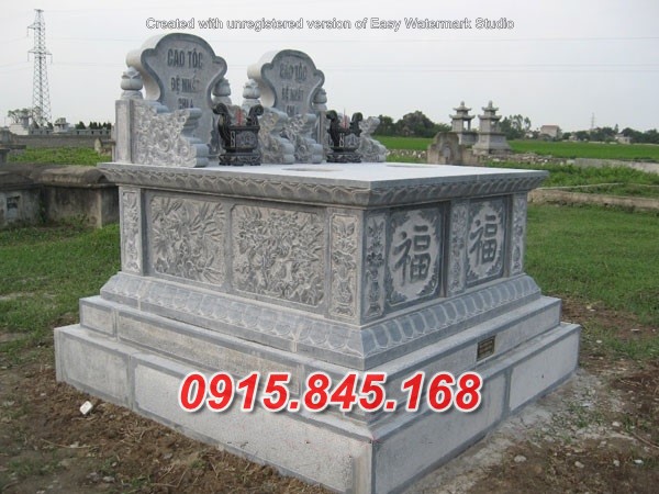 Mẫu+55 mộ đôi nam định xây đá khối 10 watermarked Mo doi da LM 28