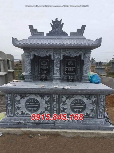 Mẫu+55 mộ đôi nam định xây đá khối 14 watermarked Mo doi da LMD 06