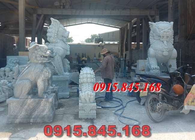 Mẫu-53 sư tử kỳ lân đá nghê lai châu 10 watermarked Xuong San Xuat Da My Nghe Tai Loc 2048x1536 2