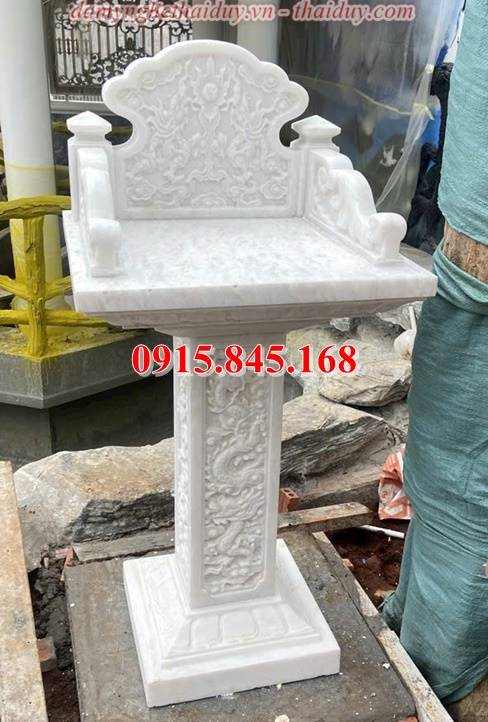 Mẫu+88 cây hương đá trắng nguyên khối 16 watermarked ban tho thien tho tien chu ban kien giang long an