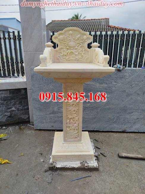 99+Cây hương thờ đá vàng tự nhiên 25 watermarked ban tho thien truoc nha tho than linh ban binh duong sai gon