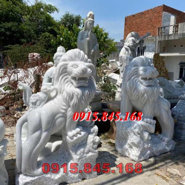 17-Mẫu sư tử nghê kỳ lân đá long an 6 watermarked cap su tu da trang cam thach nguyen khoi cao 16m 1 600x600 1
