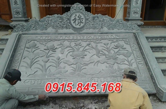 60-Tượng chiếu rồng đá xanh lạng sơn 8 watermarked chieu rong s 8