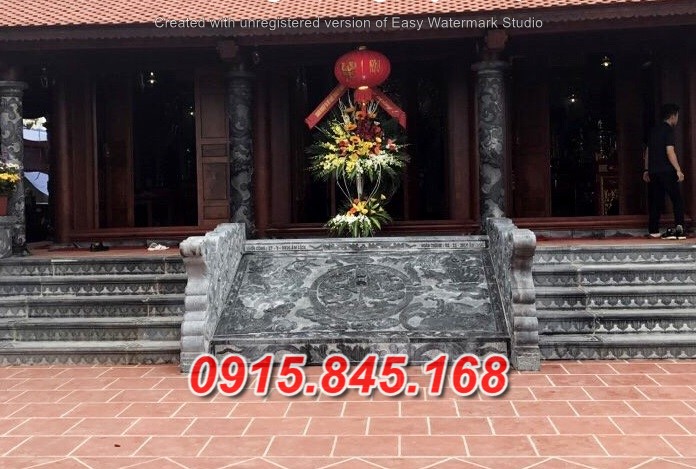 60-Tượng chiếu rồng đá xanh lạng sơn 10 watermarked cot da dep 2 1