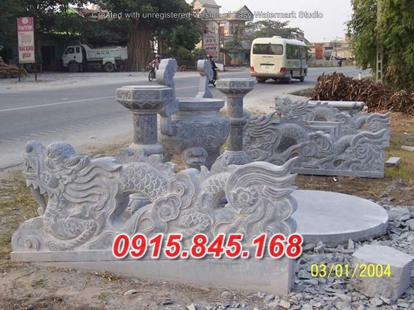 35Mẫu tượng chiếu rồng đá quảng nam 12 watermarked eaeef430942b74752d3a