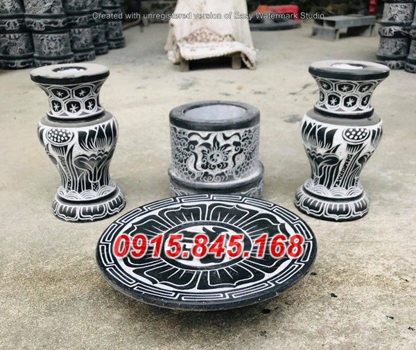 84-Mẫu lư đỉnh hương đá cao bằng 11 watermarked f20ae64a2293dacd8382 2