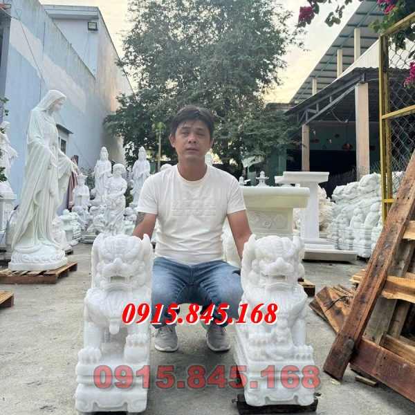 Mẫu-30 kỳ lân sư tử đá nghê bình dương 10 watermarked ky lan da cam thach trang 1 600x600 3